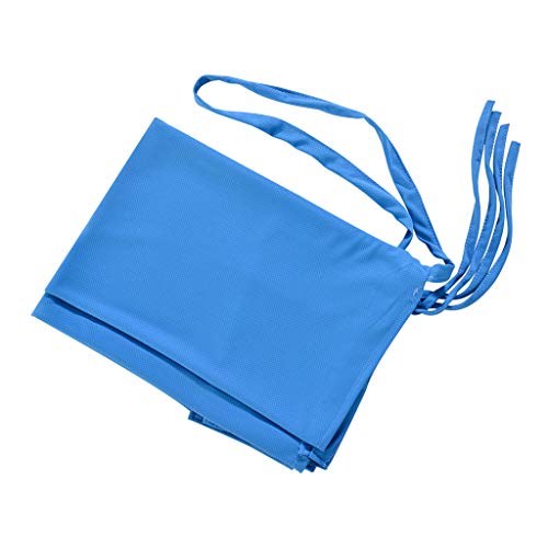 Beach Chair Pool Towels -Towel Accessories Include Pillow and Side Pockets. No Clips Needed. Lounge Chaise Cover Great for Sunbathing at Hotel (Blue) - Thumbnail 6