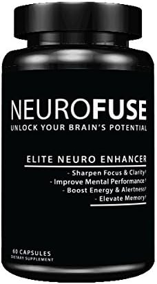 Neurofuse Powerful Focus &amp; Memory Nootropic Pill - 60 Capsules