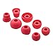 POYATU Eartips Ear Buds Earpads for Beats Powerbeats 3 Powerbeats3 Wireless Replacement Earbuds (Red)