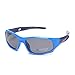Sports Style Polarized Sunglasses Rubber Flexible Frame UV400 For Boys Girls (Blue&Dark Blue, black)