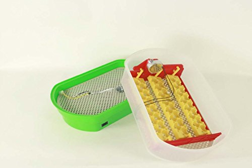 HeuSa Tech Inkubator VOLLAUTOMATISCH BK15ProQ für 42 Wachtel-, Tauben-, Fasaneneier inkl. Zubehör, Brutautomat, Brutmaschine dt. Anleitung – Bild 3