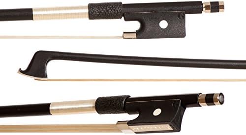 Glasser Premium Black Fiberglass 3/4 Violin Bow