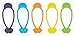 HIC Kitchen Stretch and Twist Silicone Bag Ties, Set of 10 with Storage Bag, Reusable Food Sealing Clips, Secure Chip Clip, Cord Keeper, Freshness Preserver, Kitchen Organizers, Dishwasher Safe