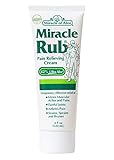 Miracle Rub Pain Relieving Cream 4 Oz Miracle Pain Relieving Cream Penetrates Deep and Provides Soothing Pain Relief Quick!