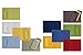 DII 100% Cotton, Ribbed 13x 19 Everyday Basic Placemat Set of 6, Marigold