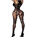 Daisland Women Sexy Lingerie Sleepwear Nightwear Fishnet Bodysuit Body Stocking (Black0018)