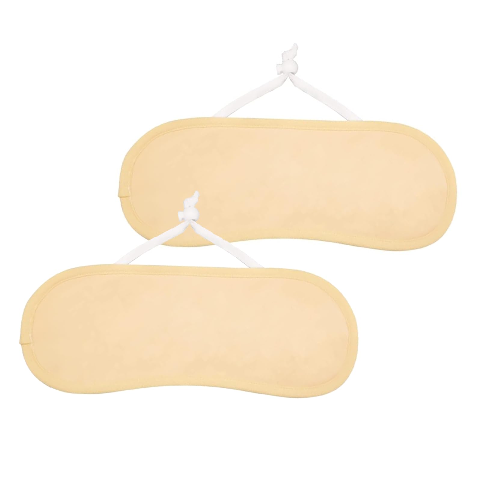 2Pcs Washable Oil Neck Wrap Adjustable Anti-Leakage Castor Oil Packs Wrap Thyroid Neck Oil Pads Reusable Castor Oil Pads Patch Kit for Improves Circulation