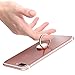 Cell Phone Finger Ring Holder, 4 Pack Mirror Surface 360 Degree Grip Kickstand for iPhone 7 Plus 6 6S 5 5C 5S, Samsung Galaxy S8 S7 Edge, Tablet, Magnetic Car Mount - Rose Gold, Gold, Silver, Black
