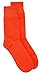 Antonio Ricci Solid Color Men's Dress Socks (Orange)