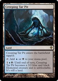 Magic: the Gathering - Creeping Tar Pit - Worldwake