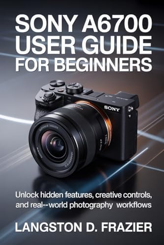Sony A6400 User Guide for Beginners: Learn to Shoot Like a Pro