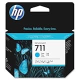 HP 711 Tri-pack Ink Cartridge - Cyan - Inkjet - 3 / Pack