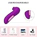 Clitoris Sucking Vibrator for Women - Adorime Rechargeable Nipples Suction Stimulator with 10 Modes, Waterproof Adult Sex Toys Clitoral Massager for Solo Masturbation and Couples