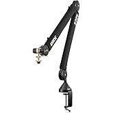 RØDE PSA1+ Professional Studio Arm with Spring Damping and Cable Management, Black