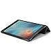 KHOMO - Compatible with iPad 5th 6th Generation (2017 & 2018) 9.7 inch Case - Dual Series - Ultra Slim Hard Cover with Auto Sleep Wake Feature - Grey Black