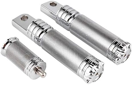 DGdolph Foot Rest Footrest Pedal Shifter Peg Nail Footpeg For Harley Touring Road Chrome