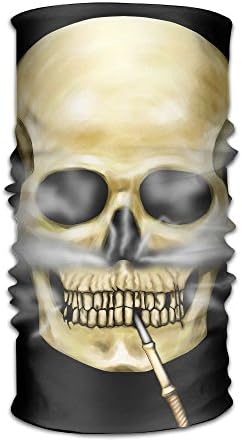 Magic Headwear Skull Smokes Hookah Outdoor Scarf Headbands Bandana Mask Neck Gaiter Head Wrap Mask Sweatband