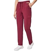 Mondetta Ladies' Straight Leg Cargo Pant, Tibetan Red