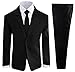 Boys Black Tuxedo Suit with Tie Young Boys Youth Size 12