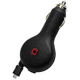 Professional Retractable Car Charger for your Bose Series 2 BlueTooth Headset with "One-Touch" button system! (Lifetime Warranty)