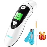 Baby Thermometer, FDA Medical Thermometer Digital Baby Temporal Thermometer with Ear and Forehead Thermometer Function Upgraded Infrared Electronic Clinical Instant Accurate Readings for Babies Adults