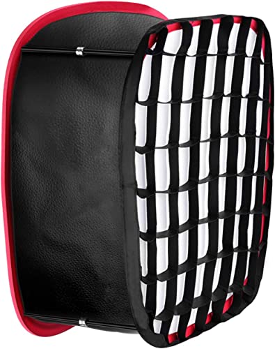 NEEWER Faltbare Softbox Licht Box mit Riemenclip, Gitter und Tragetasche