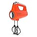 Black+Decker MX600TR Helix Performance Premium Hand Mixer, 5-Speed Mixer, Tangerine