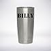 Your Name Text Custom Decal for YETI Rambler Tumbler 20 oz 30 oz Sticker - You pick Font