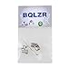 BQLZR Silver 6mm x 6mm Model Boat Car Shaft Coupler Motor Connector Universal Joint Coupling Pack of 2