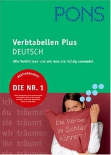 Pons Verbtabellen Deutsch 9783125613546 Amazon Com Books