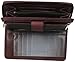 Buxton Women's Heiress Checkbook Wallet, Burgundy, One Size