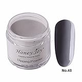 28g/Box Colorful Dipping Powder Without Lamp Cure Nails Dip Powder Summer Gel Nail Color Powder Natural Dry (no.48)