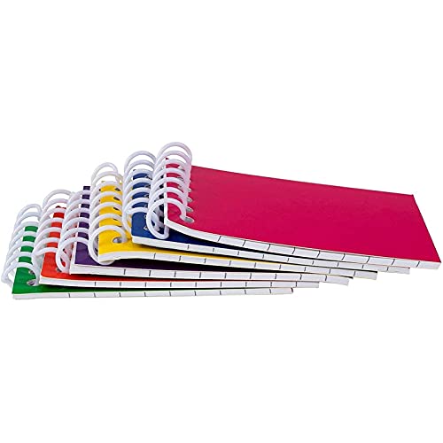 Spiral Notepad 24Pack Top Spiral Mini Notepads, Bulk Spiral Notepads for Note Taking, to Do