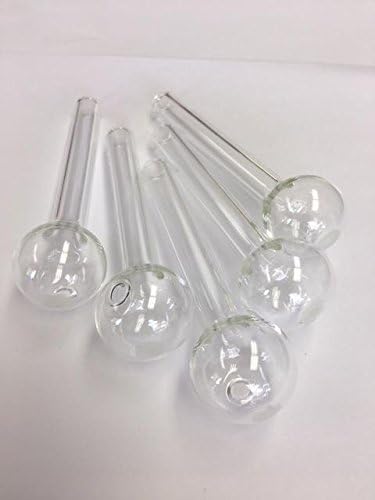 Clear Fragnance Oil Burner- with white tip- 20 pieces