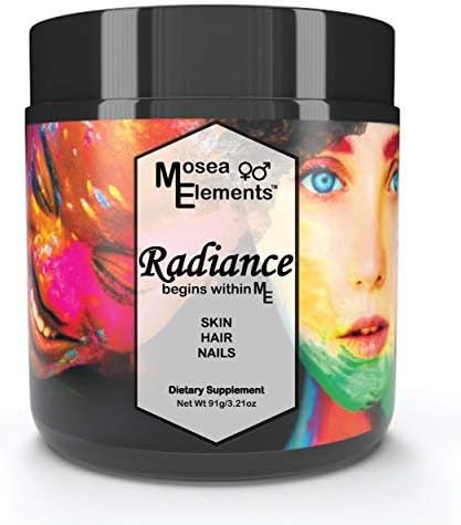 Hair Skin And Nails Vitamins Complex - Collagen Supplement Organic Protein Powder Supports Hormone Balance For Radiant Skin, Strong Nails, Beautiful Hair For Men And Women 30 servings