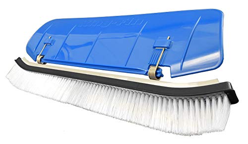 Blue Devil B3516KFAMZ King FIN Brush W/Nylon Bristle, Bagged, Blue