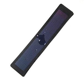 TOOGOO 1pcs Flexible Solarmodul 0,7 W 1,5 V Amorphe Solarzelle DIY Solar Panel Ladegeraet System Fuer Handy faltbar