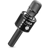 Bluetooth Microfono Karaoke, Xpreen Microfono Bambini Senza Fili Wireless Portat