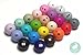 White Silicone Beads for Keychain Making, Necklace, Bracelet Making Kit (15mm, 100pc, White) - Jewelry Making Kit - Silicone Beads