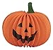 Juvale Halloween Pumpkin Paper Lantern Table Centerpiece Jack-O-Lantern Party Decorations - 6 Pack, Orange