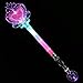 Fun Central - LED Light Up Jumbo Princess Heart Wand | Sensory Toys, Kids’ Birthday Party & Halloween Costume Supplies, Princess Costumes, EDM Concerts.