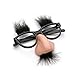 Accoutrements Fuzzy Nose and Glasses Classic Disguise, Multicolored