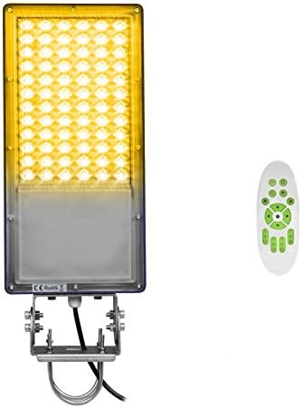 Street Light, Lighting Sensor Security 3600LM Barn Yard Wall Post Floodlight Adjust Light Brightness