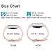 Vancle Bands for Fitbit Charge 2 Special Edition, Adjustable Replacement Accessory Sport Wrist Band (No Tracker) (1PC (Blush Pink), Small)