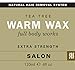 Parissa Men's Warm Wax, Body Waxing Kit for Hair Removal, Wax with Tea Tree, 20 Strips, 3 Spatulas, Aftercare Oil, 120 mL, 4 oz.