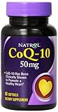 Natrol CoQ-10 50mg Softgels, 60-Count