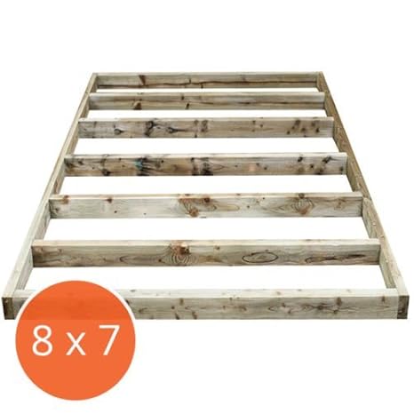 Waltons Est 1878 8x7 Pressure Treated Wooden Portabase Diy Shed