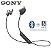 Sony WI-SP600N Black Premium Waterproof Bluetooth Wireless Extra Bass Sports in-Ear 6 Hr of Playback Headphones/Microphone (International Version)