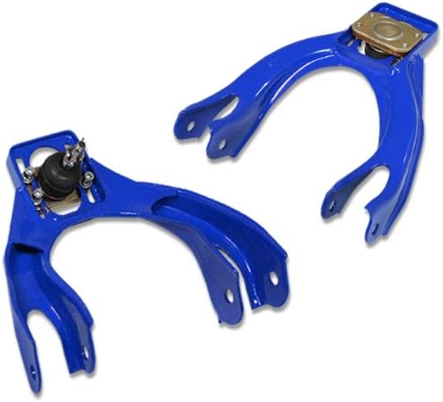 Honda Civic Performance Stainless Steel Adjustable Front Upper Camber Kit (Blue) - EG EH EJ