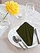 Utopia Kitchen Olive Cloth Napkins [12 Pack, 18x18 Inch] Absorbent Cotton Blend Washable and Reusable for Dinner, Restaurant, Lunch, Wedding and Hotel